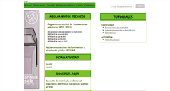 Desktop Screenshot of portalelectricos.com